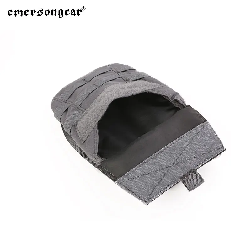 Emersongear Tactical 1.5L Hydration Pouch MOLLE Water Survival Bag Hiking Hunting Back Pack Plate Carrier Bungee Backpack Nylon