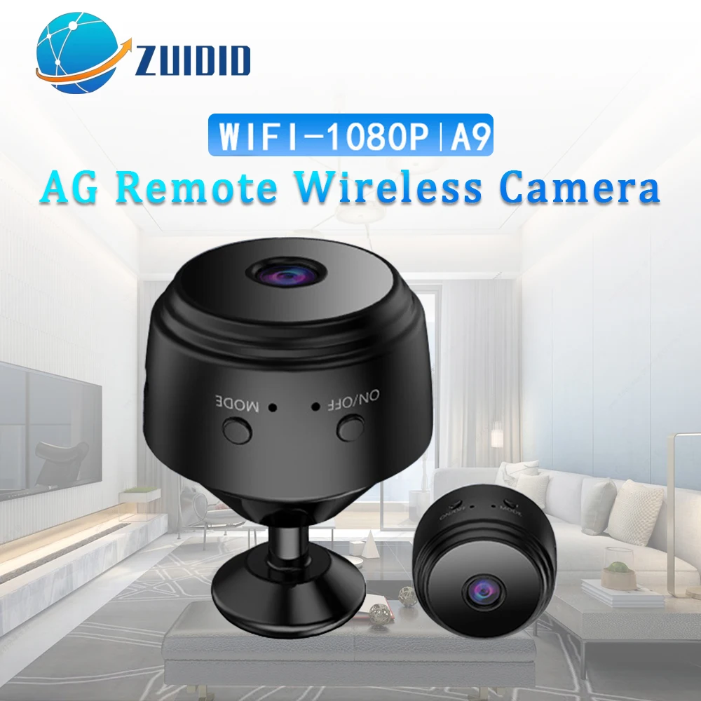 A9 Mini Surveillance Cameras With Wifi 1080p Hd Mini Camera Sensor