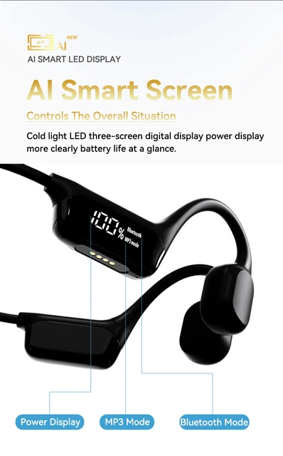 Auriculares Para Nadar IFECCO Auriculares De Conducciu00f3n