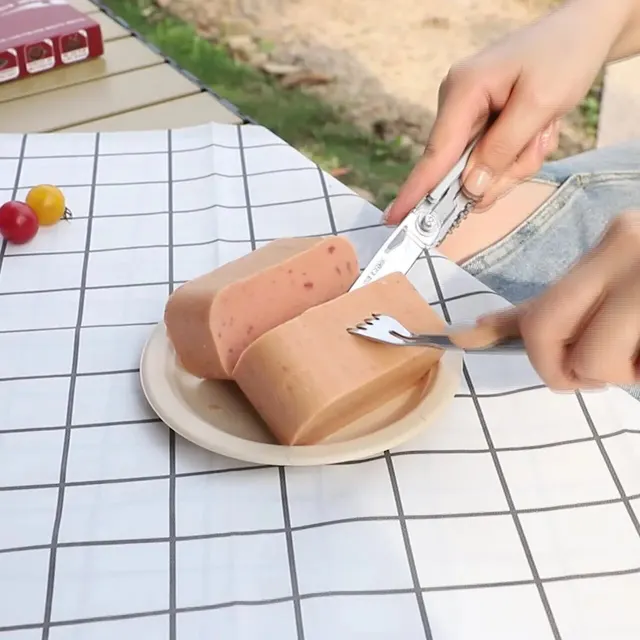 Portable Folding Cutlery Set 4