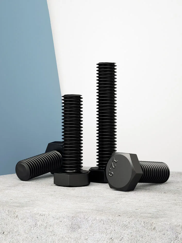 

20PCS Grade 12.9 High-Strength External Hexagonal Screw Extension Bolts And Screws Thread Diameter 4/5mm Screws Length 6-50mm
