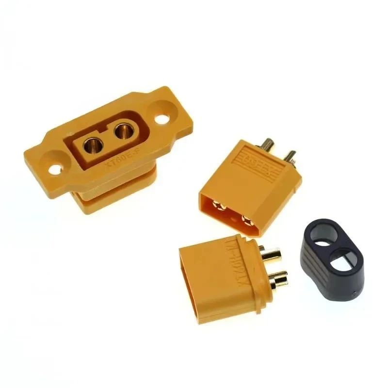 Gold-Plated High Current XT60E-F Quick Charge Mountable Connector