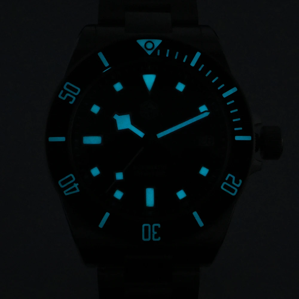 San Martin SN0121G Diving Watch Luxury NH35 Automatic Movement Machinery Wristwatch 316L Sapphire Glass Ceramic Bezel mechanical watch,diver watch
