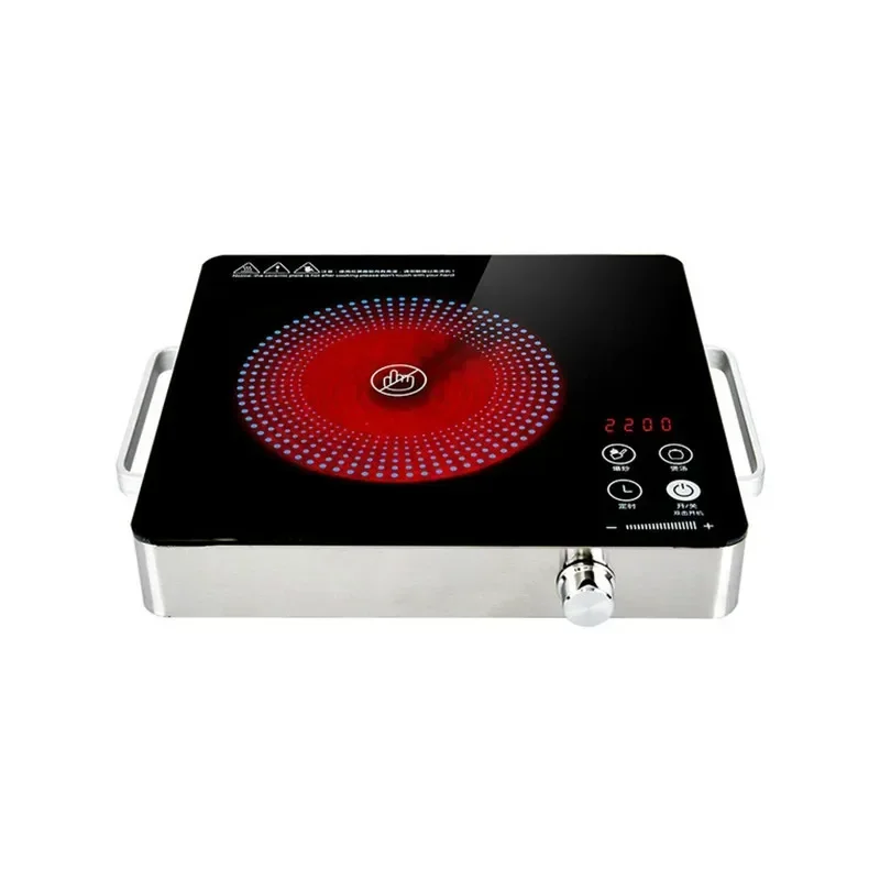 Electrical Magnetic Waterproof Induction Cooker Hob Oven Hot Pot Stove Timer Ceramic Heating Furnace Cooktop Plate 2200W EU induction cooker,electric stove boiler