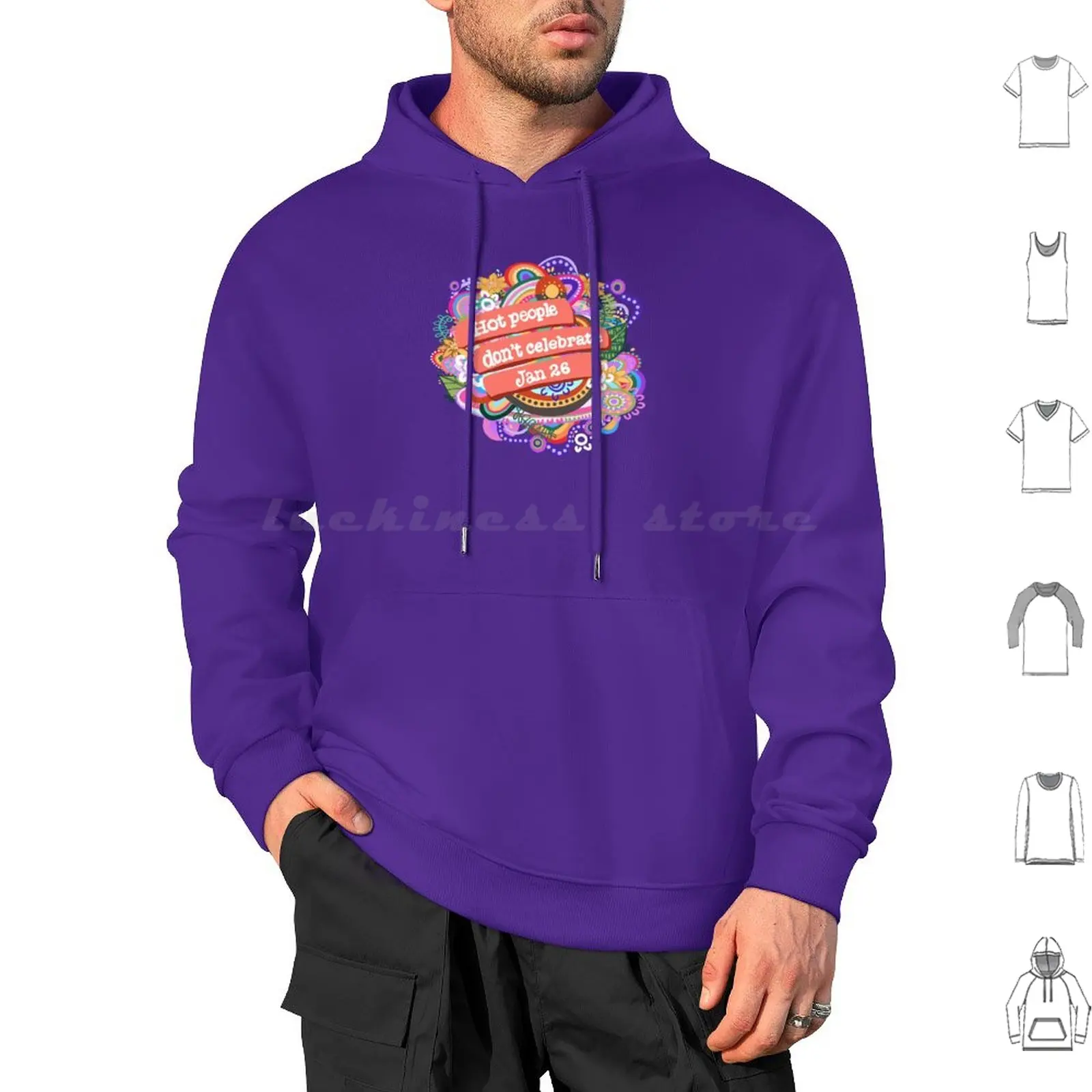 

Hot People Don’T Celebrate Jan 26 Hoodies Long Sleeve