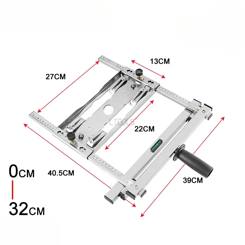 

Electricity Circular Saw Trimmer Machine Guide Positioning Cutting Board Tools Woodworking Router Machine Multifunction Tools