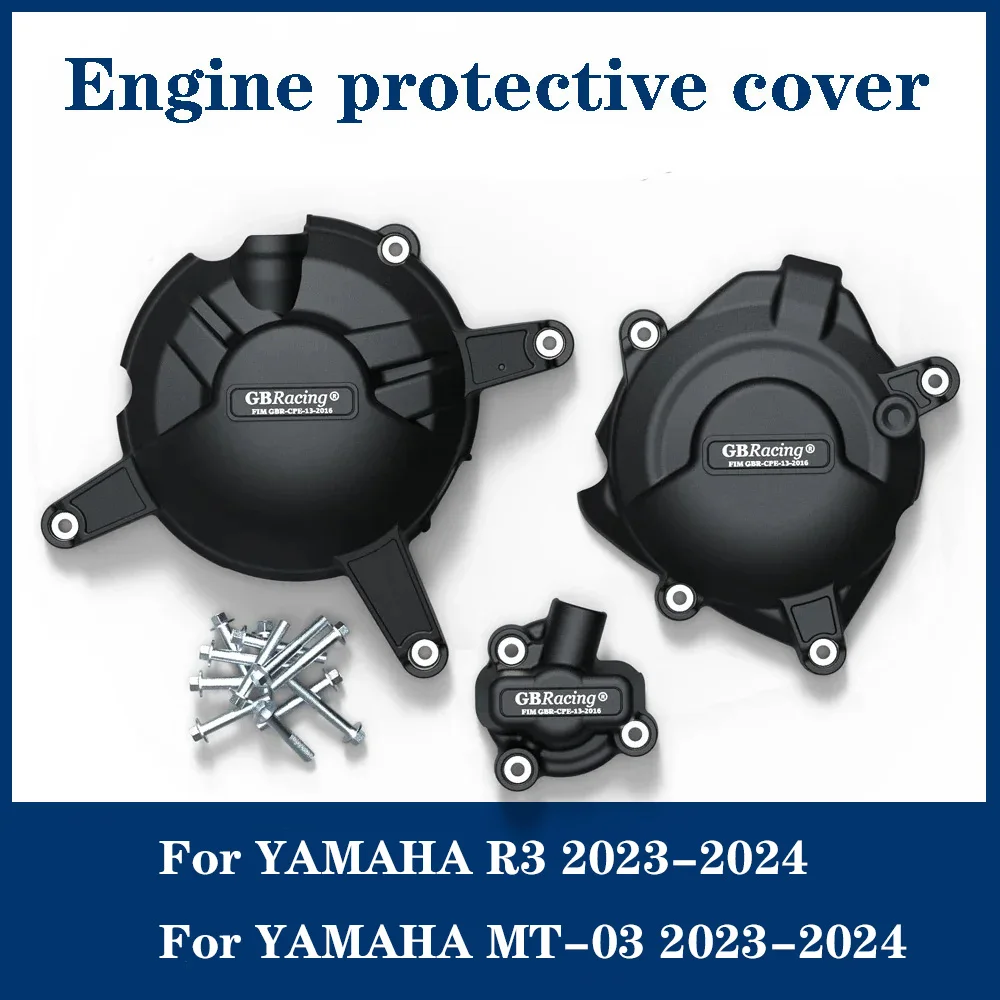 For-Yamaha-R3-2023-2024-MT-03-2023-2024-Engine-Protection-Cover-R3-2020 ...
