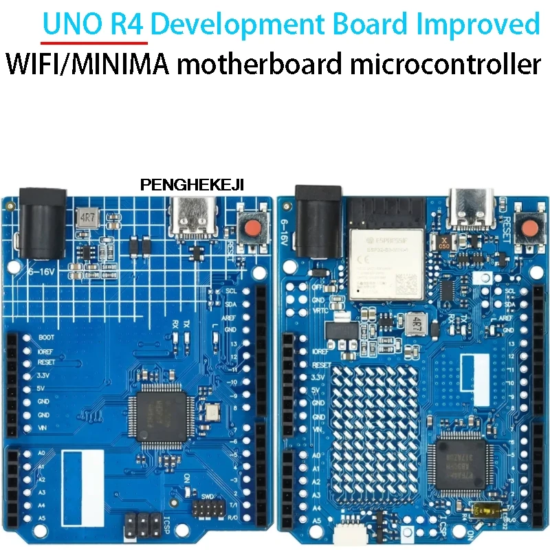 The improved version of UNO R4 development board is compatible with ...