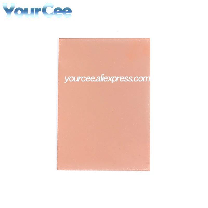 2pcs/1pc 7*10CM 단면 회로 기판 7X10CM 70*100MM 구리 도금판 라미네이트 범용 PCB 회로 기판 유리 섬유