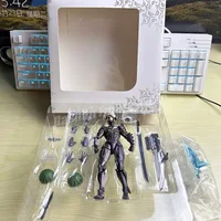 Kaiyodo Revoltech معدات معدنية ارتفاع شكل عمل الانتقام ، تمثال Raiden ، مجموعة PVC متحركة ، لعبة مجسمة Snake Jack 6