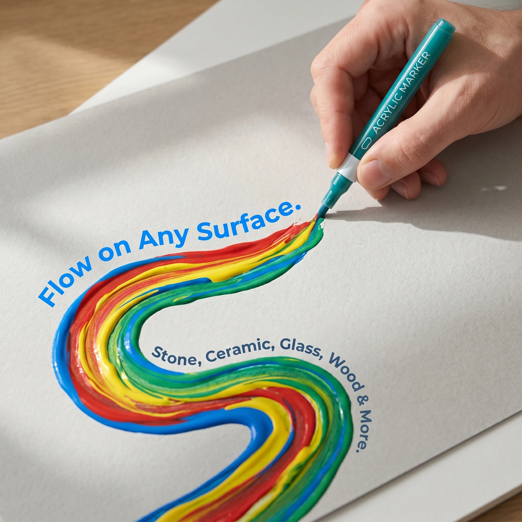 24-60색상 소프트 브러쉬 팁 아크릴 마커, 학생 그라피티용 유연한 리퀴드 페인트 펜, 아티스트 드로잉 용품