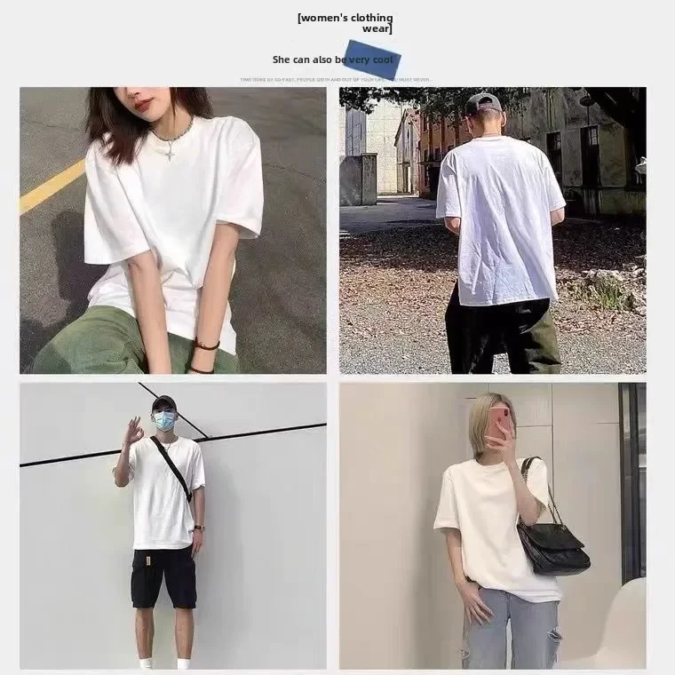 Summer High Quality GSM 300G Men T Shirt packaging