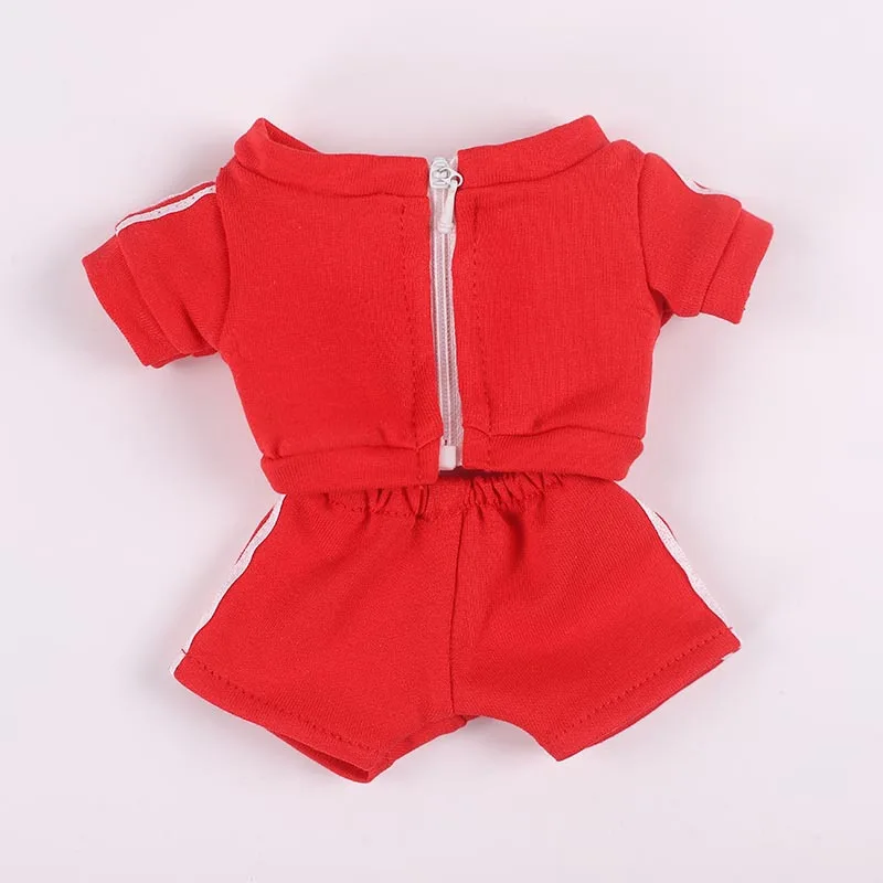 For 20cm Dolls Clothes Outfit Hoodie Sports Wear Dolls Accessories Cultivate Hands-on Ability Children's Gift Toys 5
