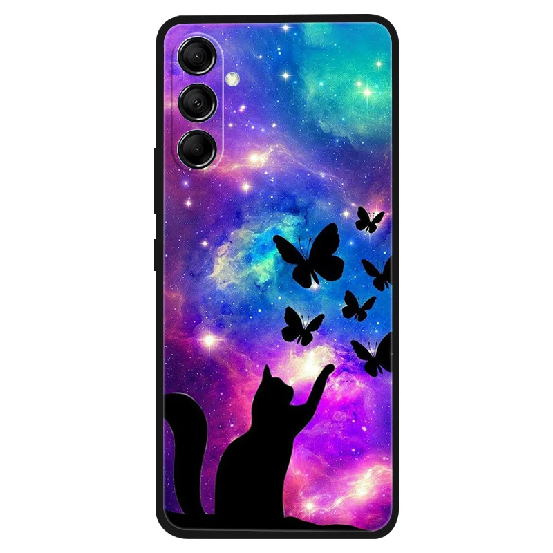 Luxury Silicone Space Soft Bumper Phone Case - Fashionable TPU Protective Cover