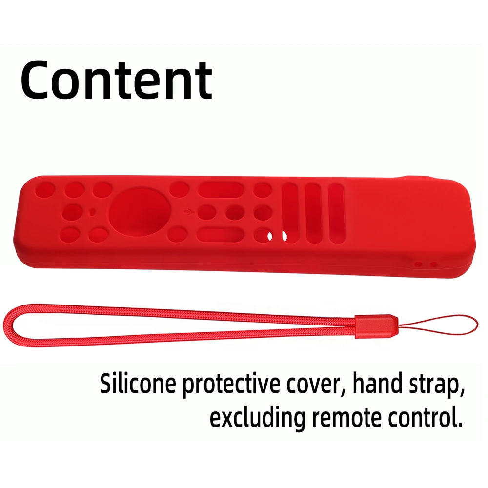 Anti-Slip Sleeve Lanyard For Sony RMF-TX810U/RMF-TX811U/RMF-TX910U Remote Control Protective Silicone Case Cover Shockproof silicone remote case silicone remote cover silicone remote sleeve remote controller cover silicone case protector