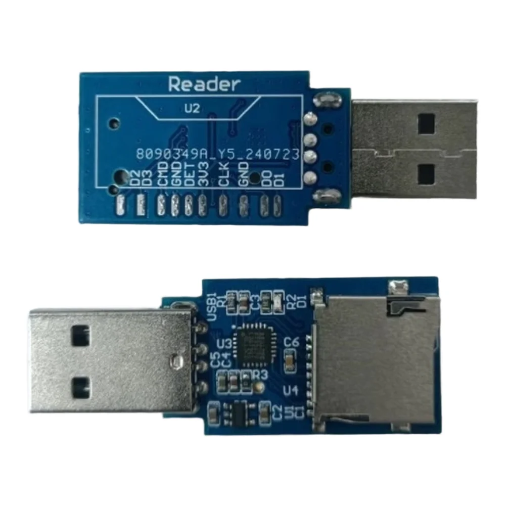 공간 절약형 카드 리더 솔루션 카드 리더 RTS5170 리더 드라이버 설치 필요 RTS5170과 호환 가능