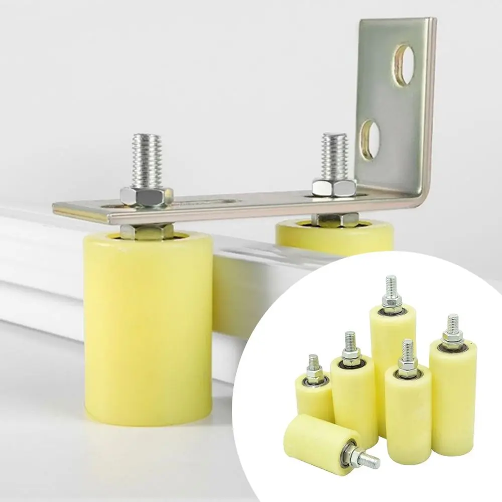 Thickened Slide Gate Guide Roller Steel Roller Bearing Guiding Wheels 1PC for Sliding Gate