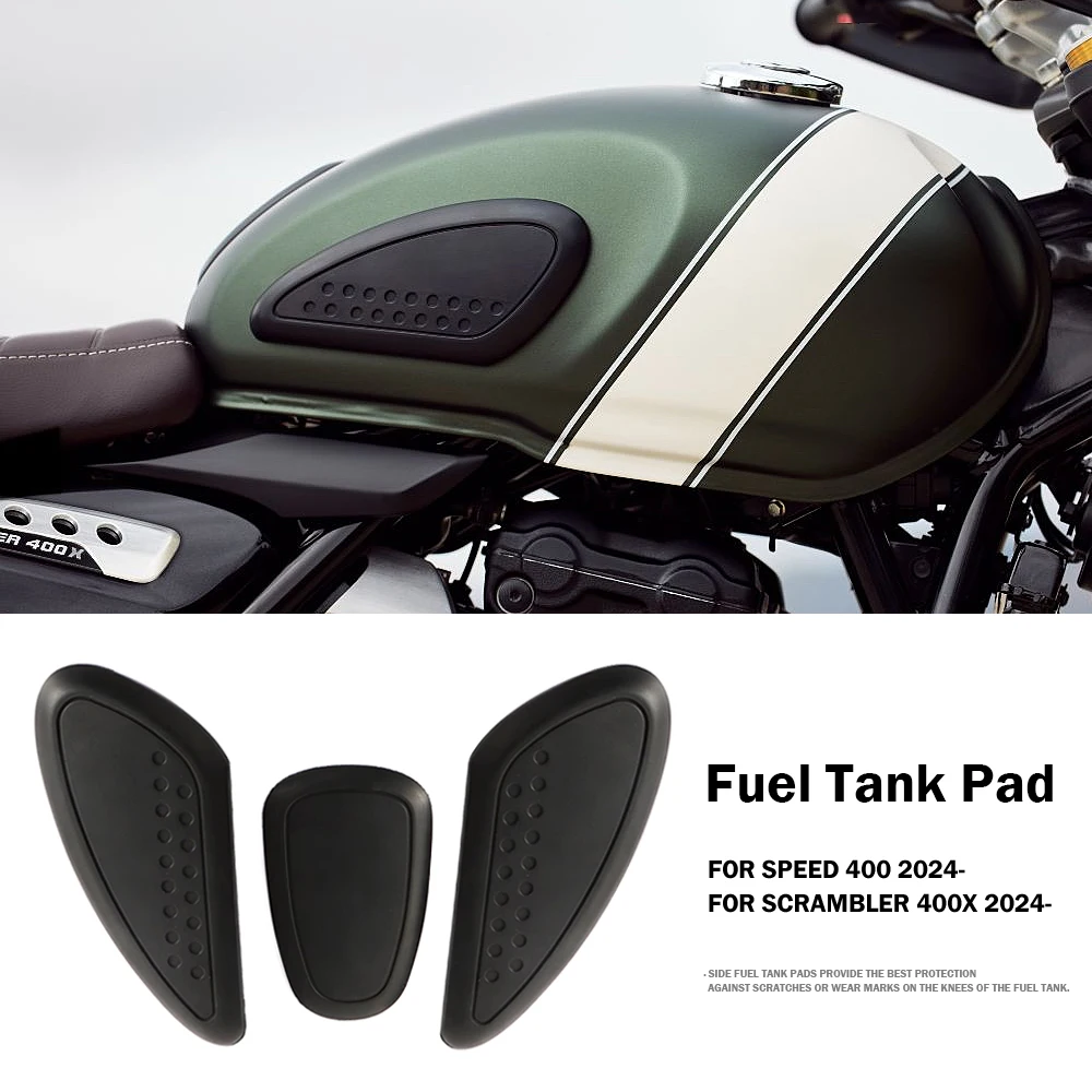 Enhanced Motorcycle Fuel Tank Pad - Anti-Scratch Rubber Protector Guard