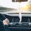 Dream Catcher Car Pendant Home Wall Hanging Adornment Feather Home Dream Catcher Wall Decor Pure White Romantic for Girls Women 1