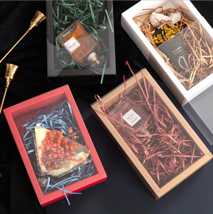 Clear Cake Boxes Birthday Party Gift Organizer, Transparent Dessert Packaging Container... - SKU CCB01901 - UGI Packaging