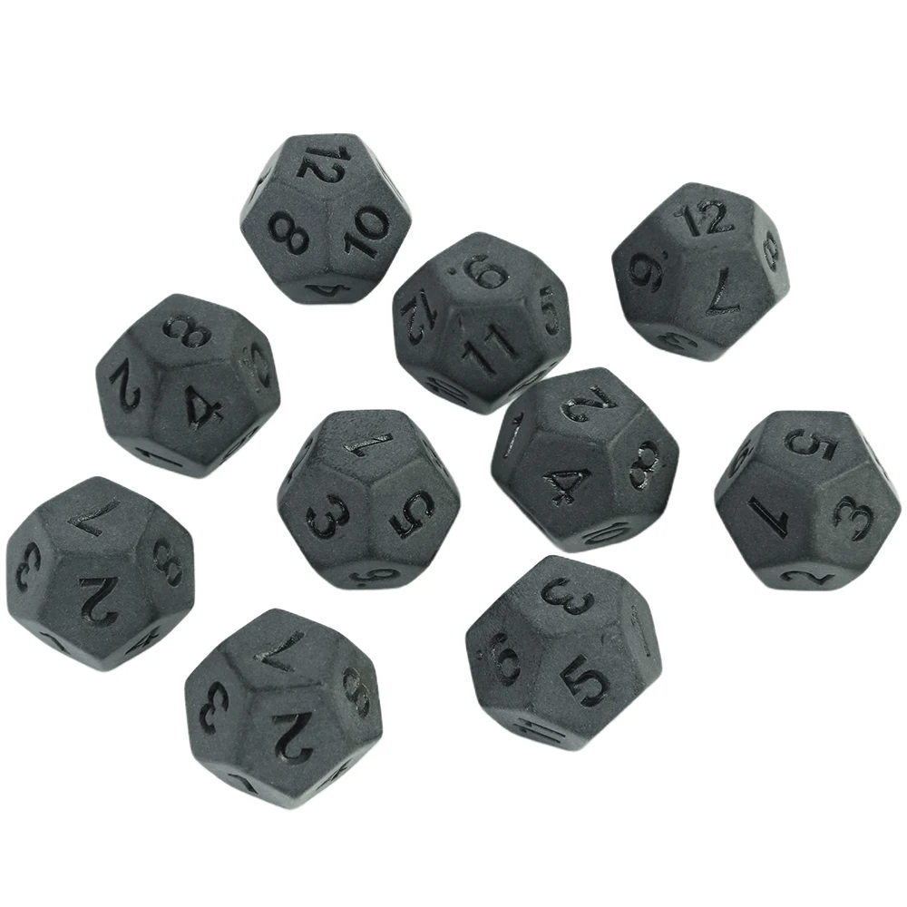 Polyhedral Dice Set 10pcs D4-D20 Multi Sides Games Dices for Table Board Role Playing Game