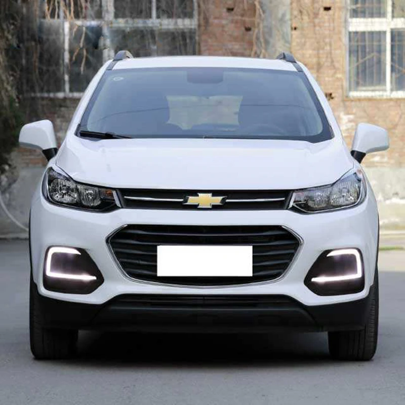 

For Chevrolet Tracker Trax 2016 2017 2018 Daytime Running Light Led Front Fog Lamp Drl 12V Daylight