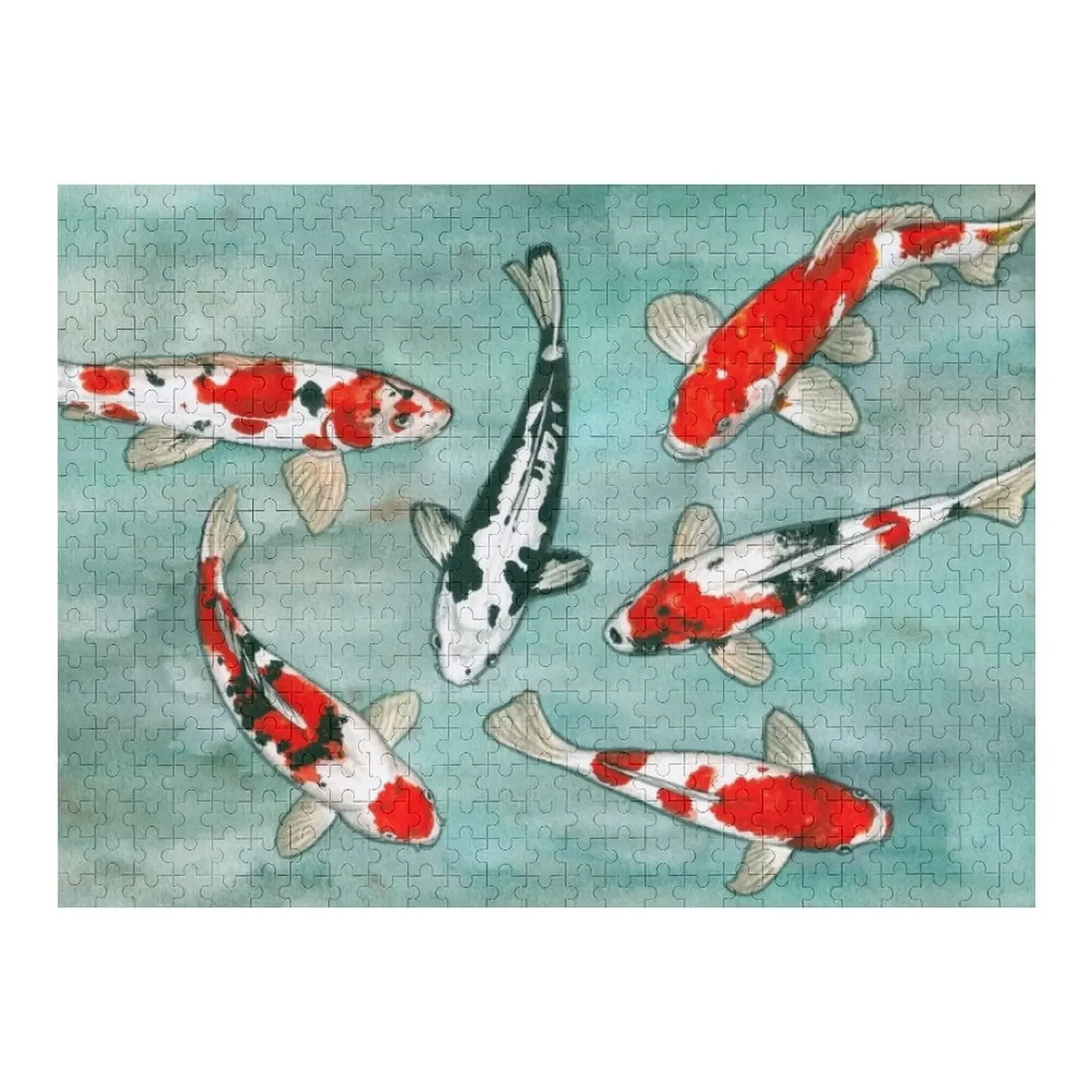 

Le ballet des carpes koi Jigsaw Puzzle Toddler Toys Jigsaw Custom Personalized Puzzle