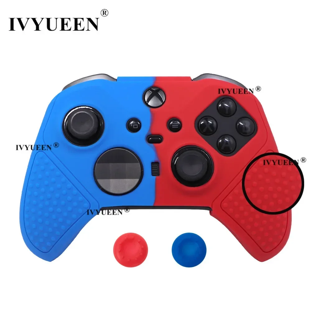 Anti-Slip Silicone Grip Case with Thumb Caps