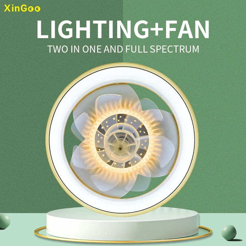 

Dimmable Ceiling Fan Lamp With Remote Control Fan Lamp Modern Bedroom Decorative Ceiling Lamp Electric Fan Ventilator Lamp