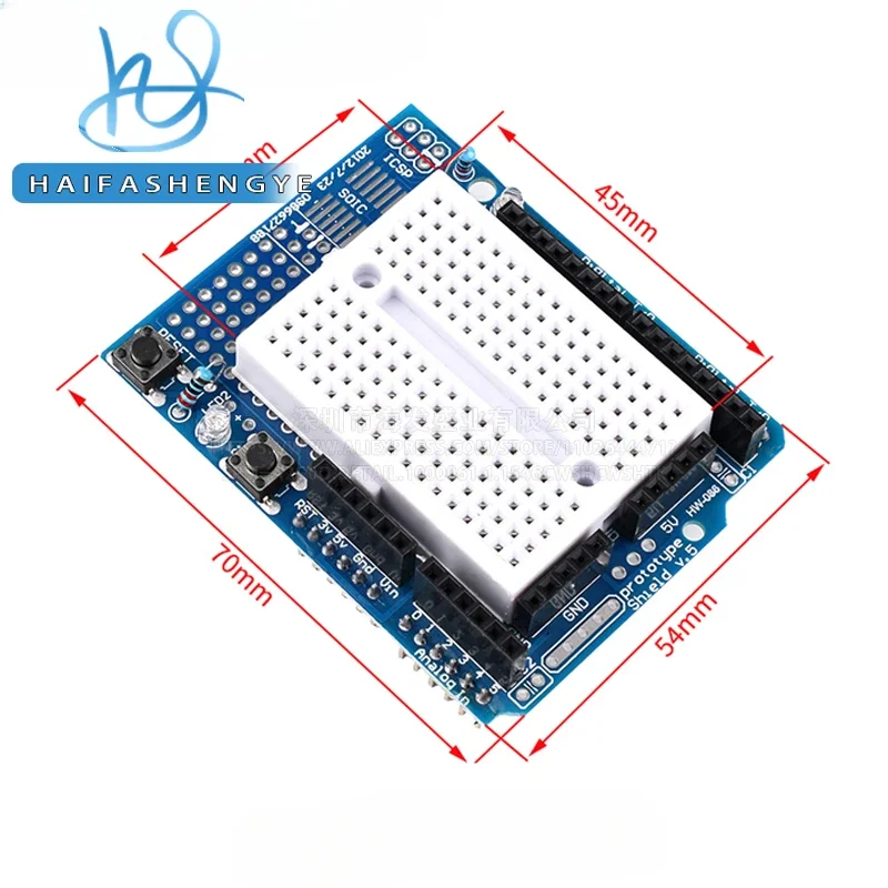 UNO Proto Shield Prototype Expansion BoardSYB-170 Mini Bread Board Based for ARDUINO UNO ProtoShield