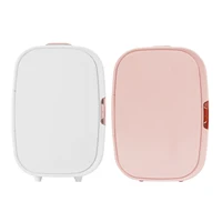 12л мини-холодильник для макияжа с охлаждением и подогревом, холодильник для хранения косметики, маска для напитков, сохраняет свежесть, охладитель для домашнего автомобиля, двойного назначения — изображение 2