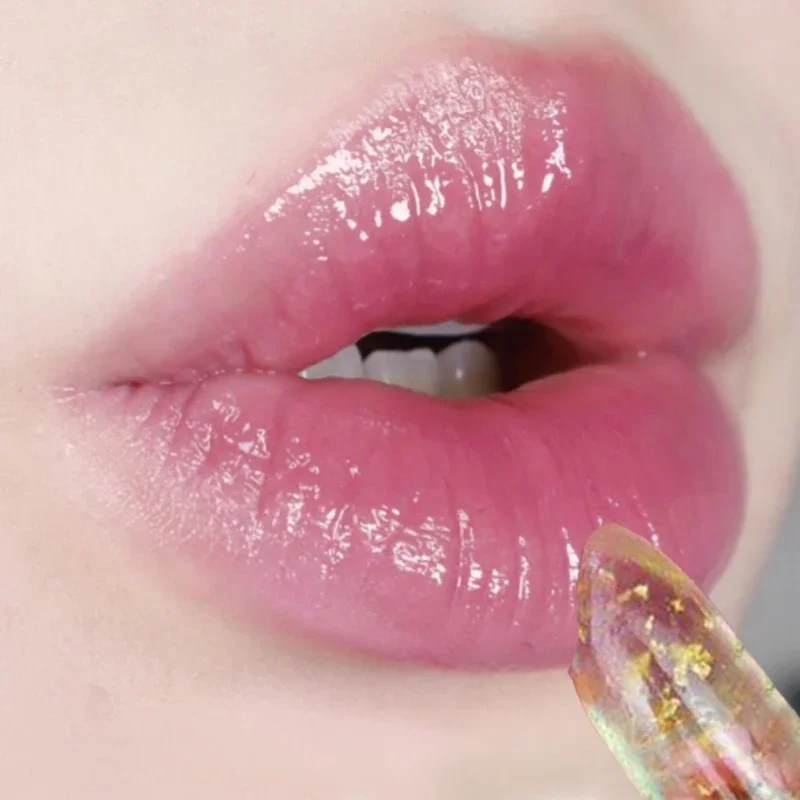 

6 Colors Flower Transparent Lipstick Lasting Moisturizer Crystal Jelly Lipsticks Temperature Color Changing Lip Balm Lips Care