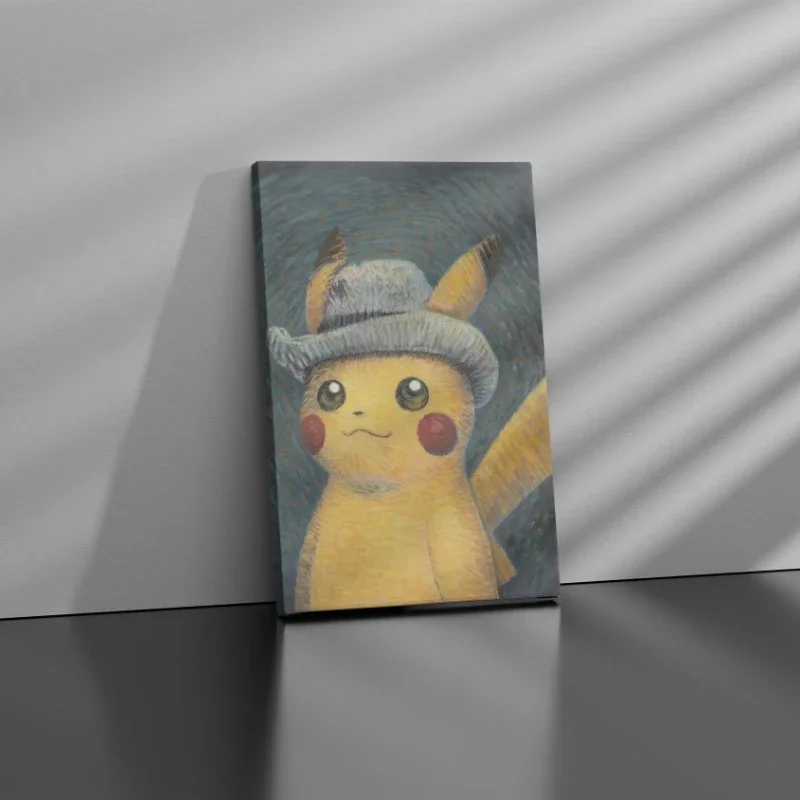 

Anime Pokemon Canvas Painting Bulbasaur Charmander Squirtle Poster and Print Watercolor Wall Art Picture Home Decor Kids Gifts