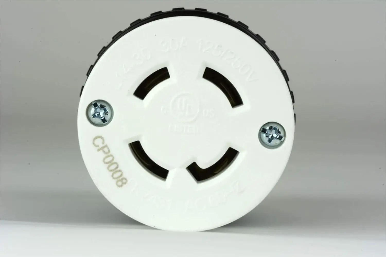 NEMA L14-30R 암컷 콘센트, 발전기용 잠금 UL, 30A, 125 V, 250V