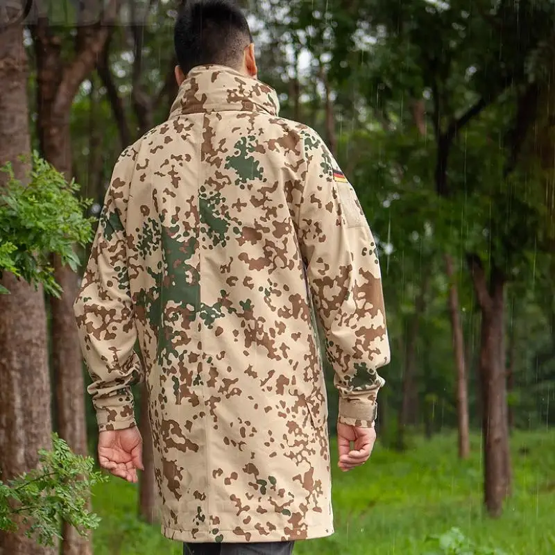 Military Fans Outdoor Gtx Storm Jacket Idz Desert Speck Camouflage