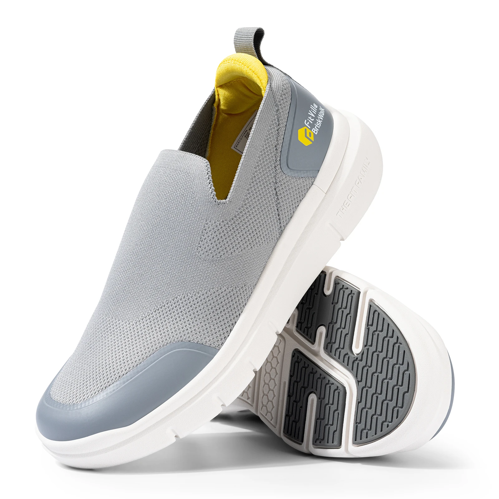 Chaussures De Randonnée Femme FitVille Pour Pieds Larges - Semelle Antidérapante - Confort Toute La Journée - Marche, Running, Outdoor
