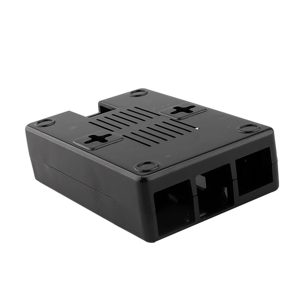 Enclosure Protective Case For Raspberry Pi 2 Model B B+ Case Black ABS Plastics Cover Shell Bag Enclosure Computer Box