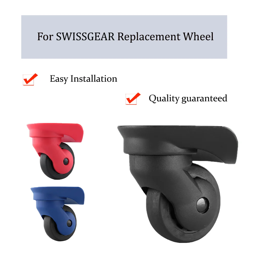 

Suitable For SWISSGEAR Trolley Case Wheels 41z Suitcase Pulleys Universal Wheels Silent And Wear-Resistant Repair Rollers