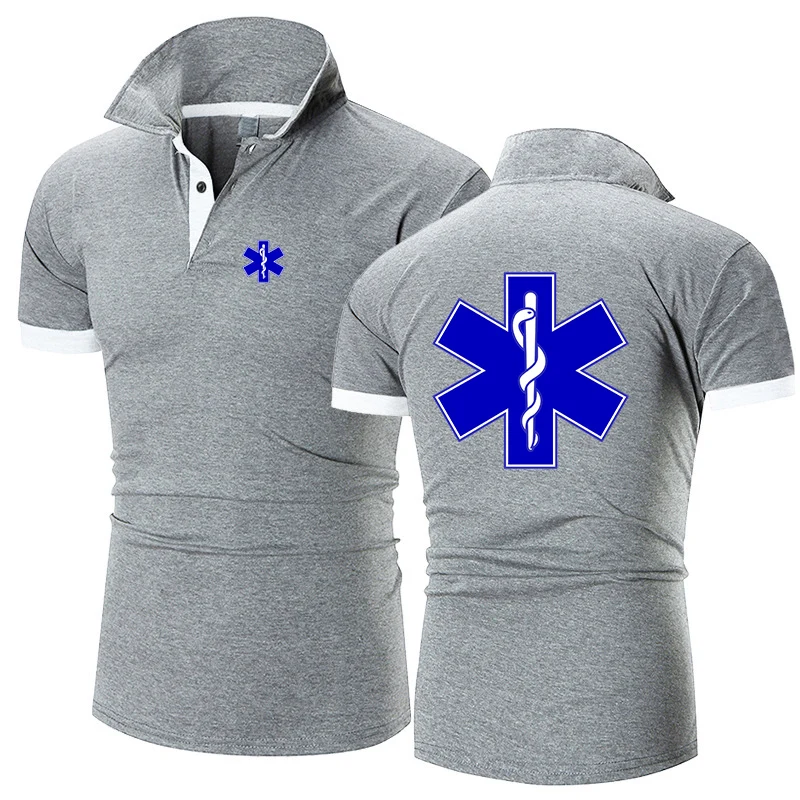 Summer Sports Casual Solid Color Printing Mens Tops