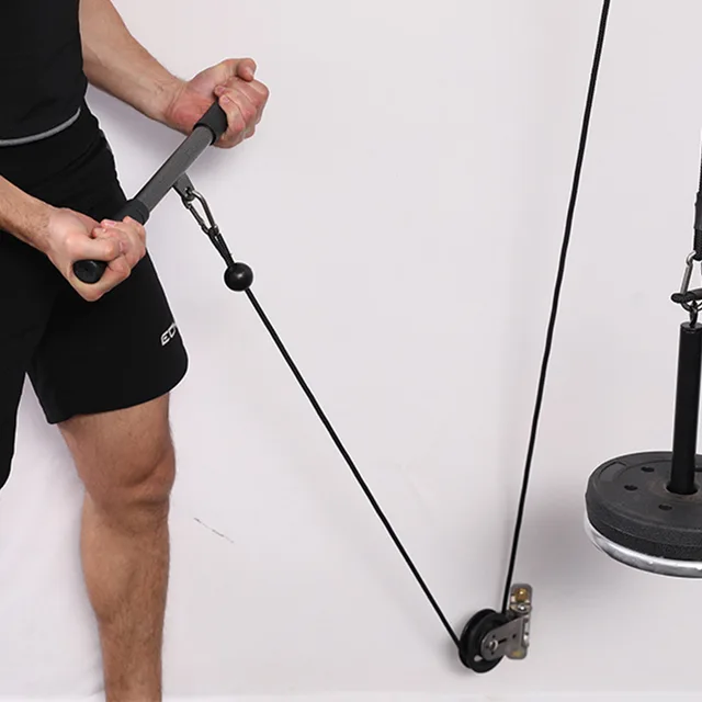Gym Wire Rope Fitness Cable Pulley Machine System Heavy Duty Steel Rope For Home Gym LAT Pulldown Lift Load Workout Bodybuilding 5