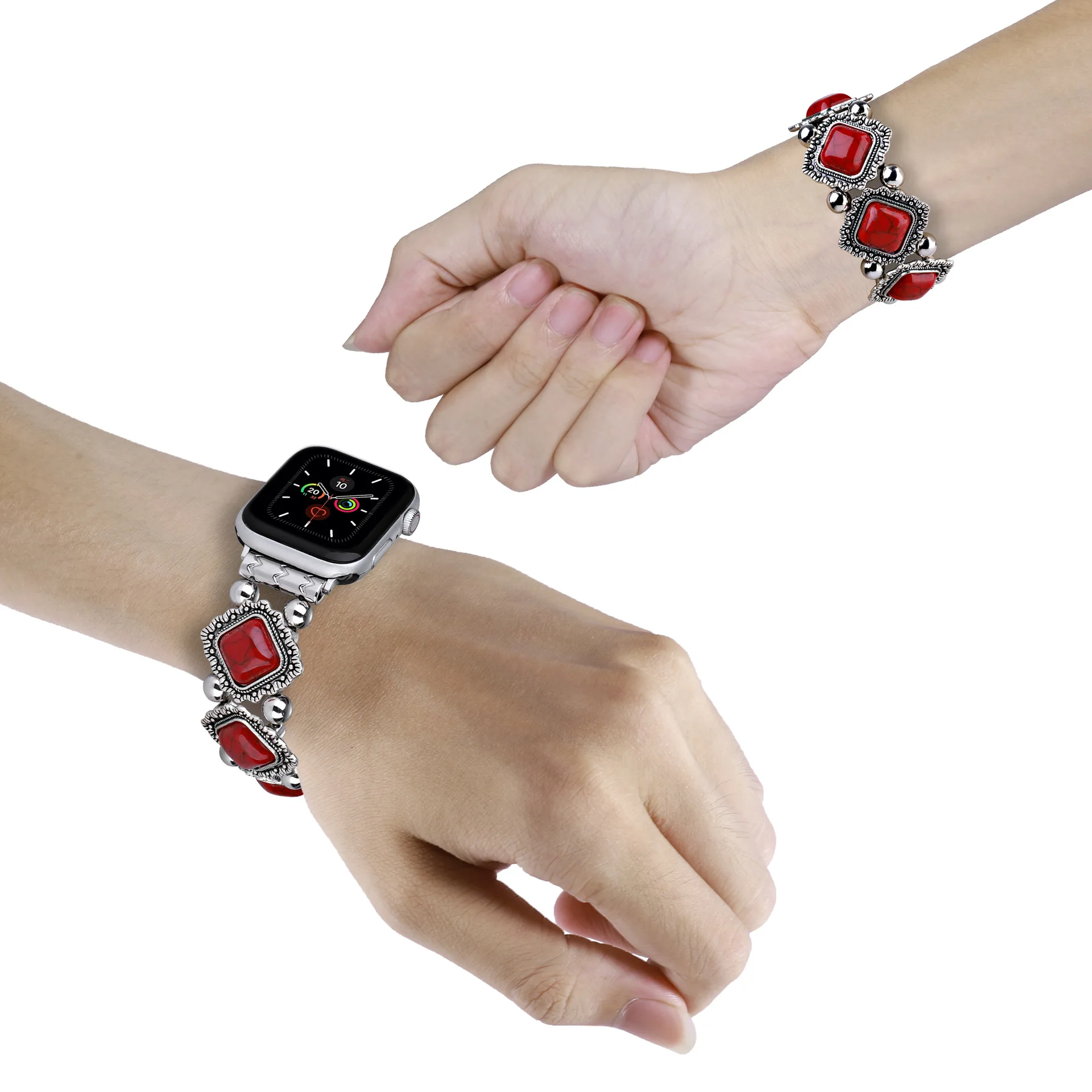 ġ  Ƽ ûϻ Ʈ, ݼ ź ո  ü, iwatch87654321SE Ultra40 41 44 45mm