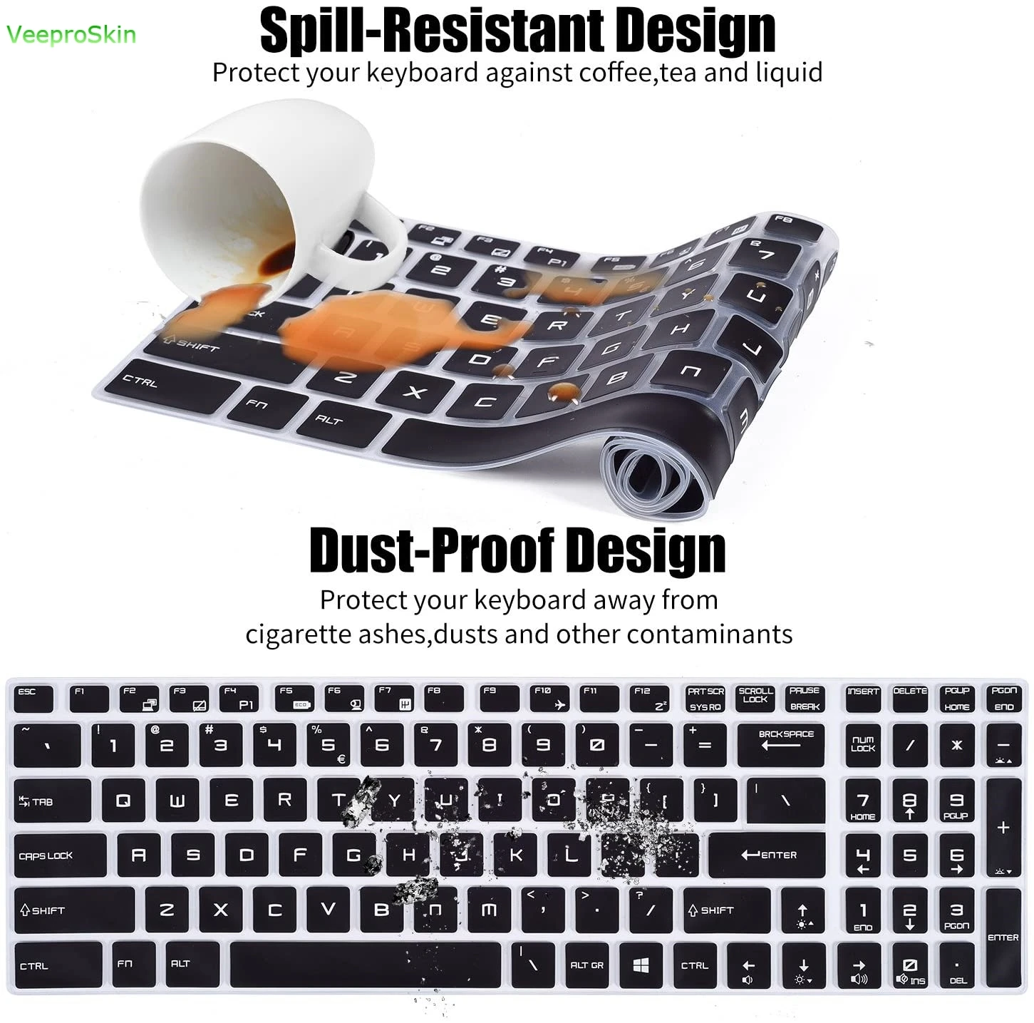 For Msi Gl62m Gt62vr Gf62vr Ge63vr Gs63 Gs63vr Gp62 Gl72m Gf72vr Gv72 Gp72 Gs73 Gs73vr Keyboard Cover Protector 17.3 15.6 Laptop