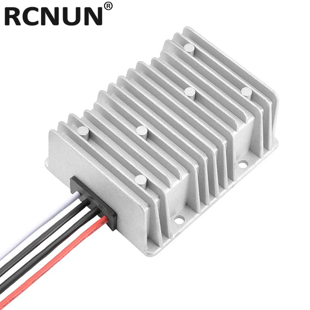 RCNUN 방수 DC 컨버터, 전원 공급 장치 부스트 모듈, 12V-36V DC 컨버터, 최대 36V, 10A, 360W