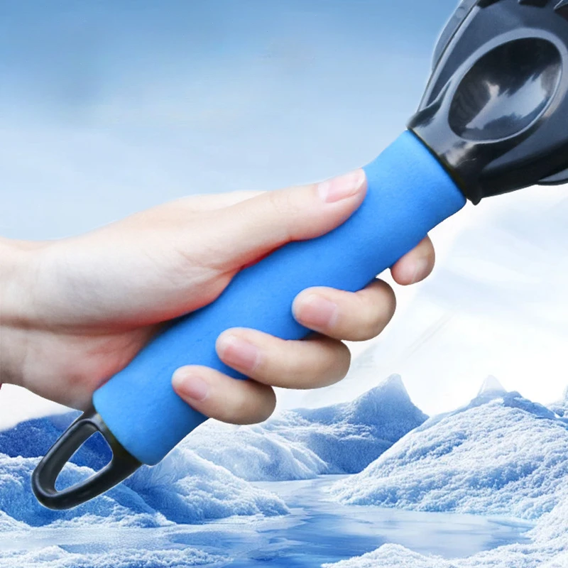 1pc Multi functional car ice and snow shovel anti skiing shovel ice scraping snow removal winter removal vehicle tool