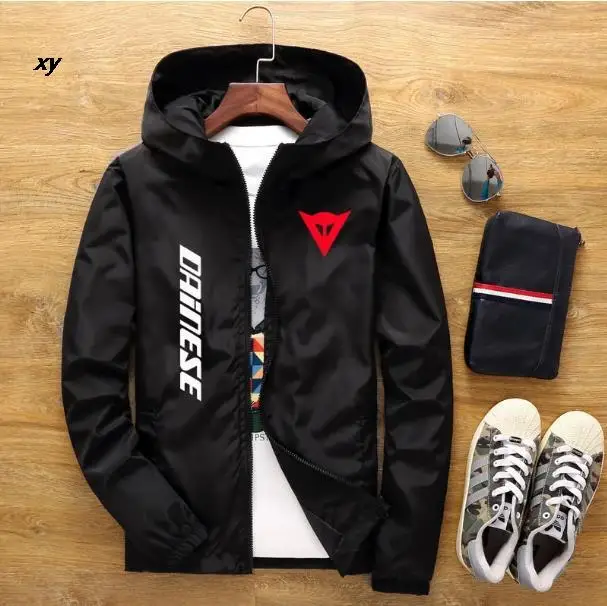 2022 Spring and Autumn Fashion Brand Zipper Slim Thin Jacket Men's Casual Baseball Pilot Men Windbreaker |
