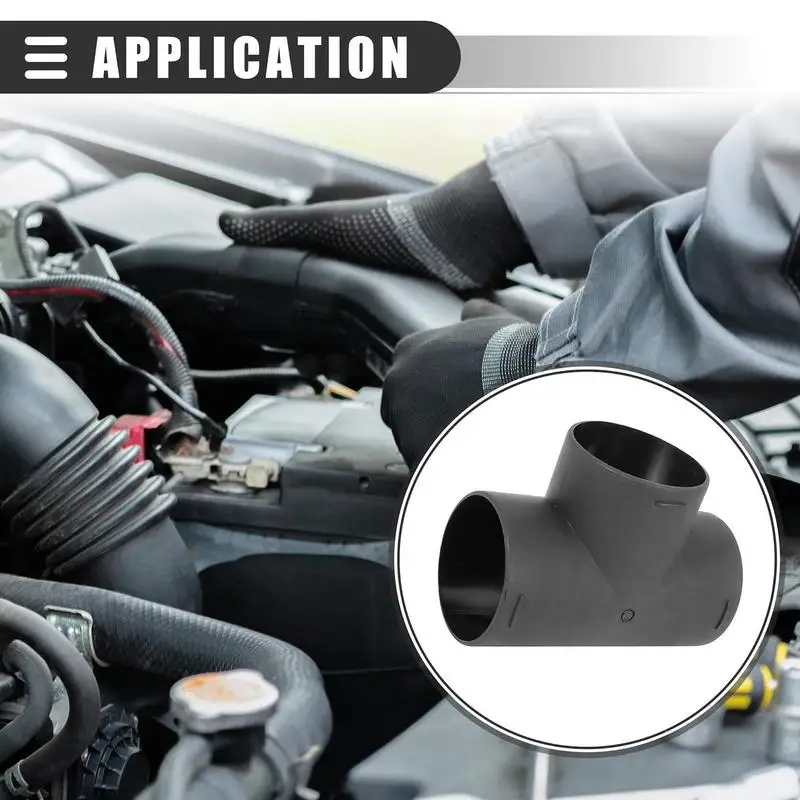 Tuyau Coude T 60 Mm Pour Chauffage Stationnaire Diesel - Connexion Double Sortie, Facile à Monter