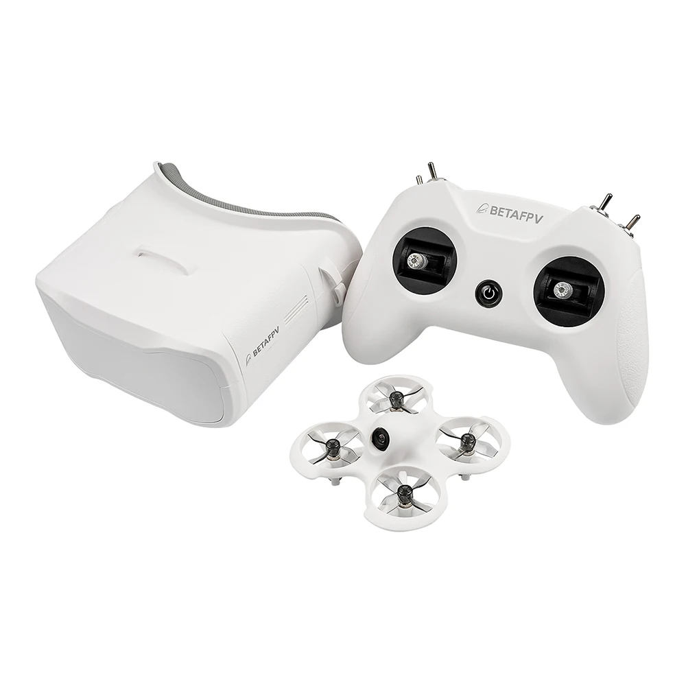 Vue du drone Cetus avec radio LiteRadio2 SE, parfait pour apprendre le FPV