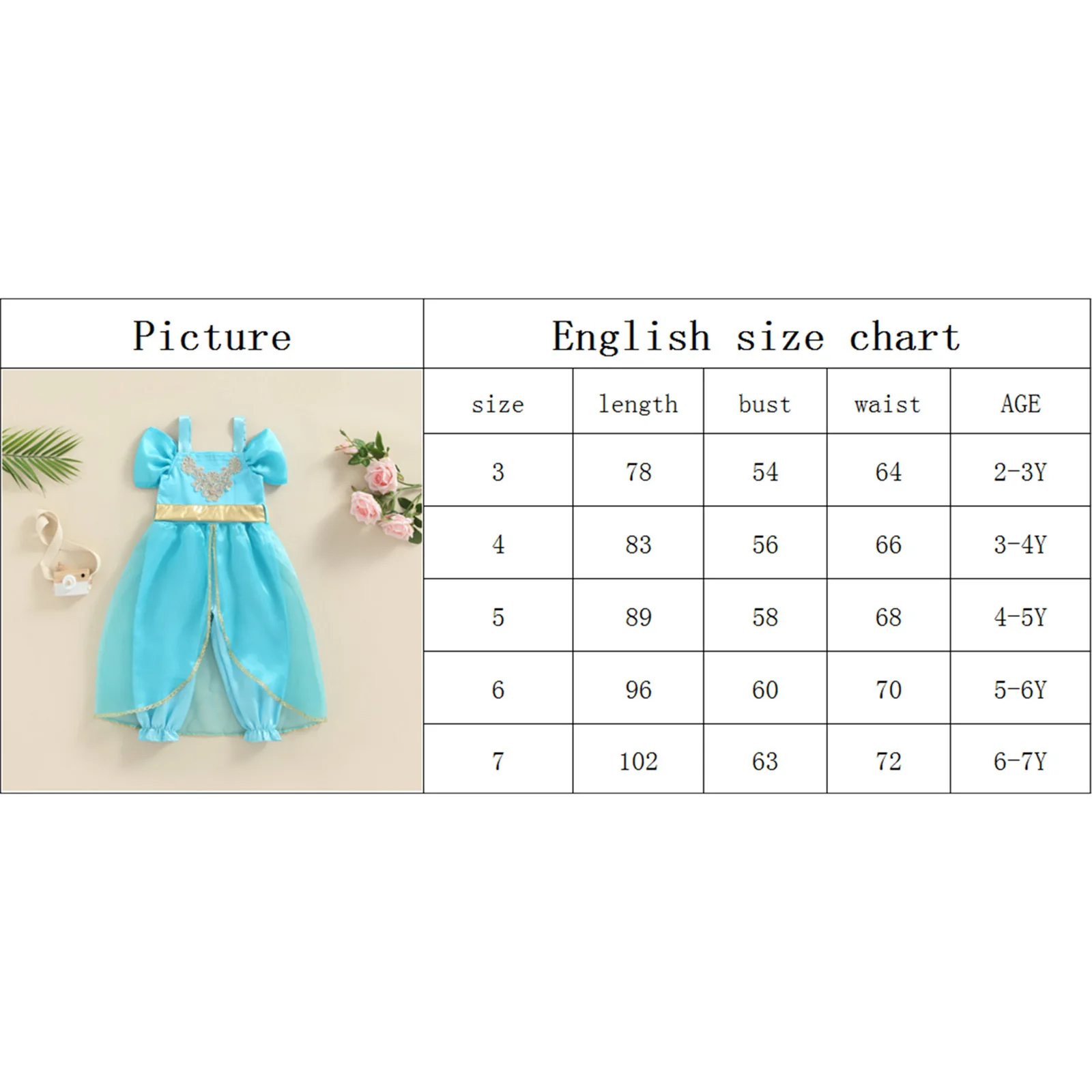 New Blue Baby Girls Kids Frozen Costume Dress Snow Princess Queen Dress Up Children's Party Gown Cosplay Tulle 3-8 Years