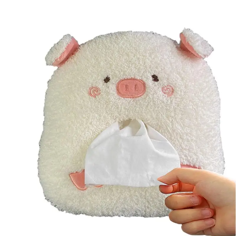 

Tissue Boxes Creative Tissue Box Soft Cartoon Paper Napkin Case Cute Animals Car Paper Boxes Lovely Napkin Holder For Car Seat