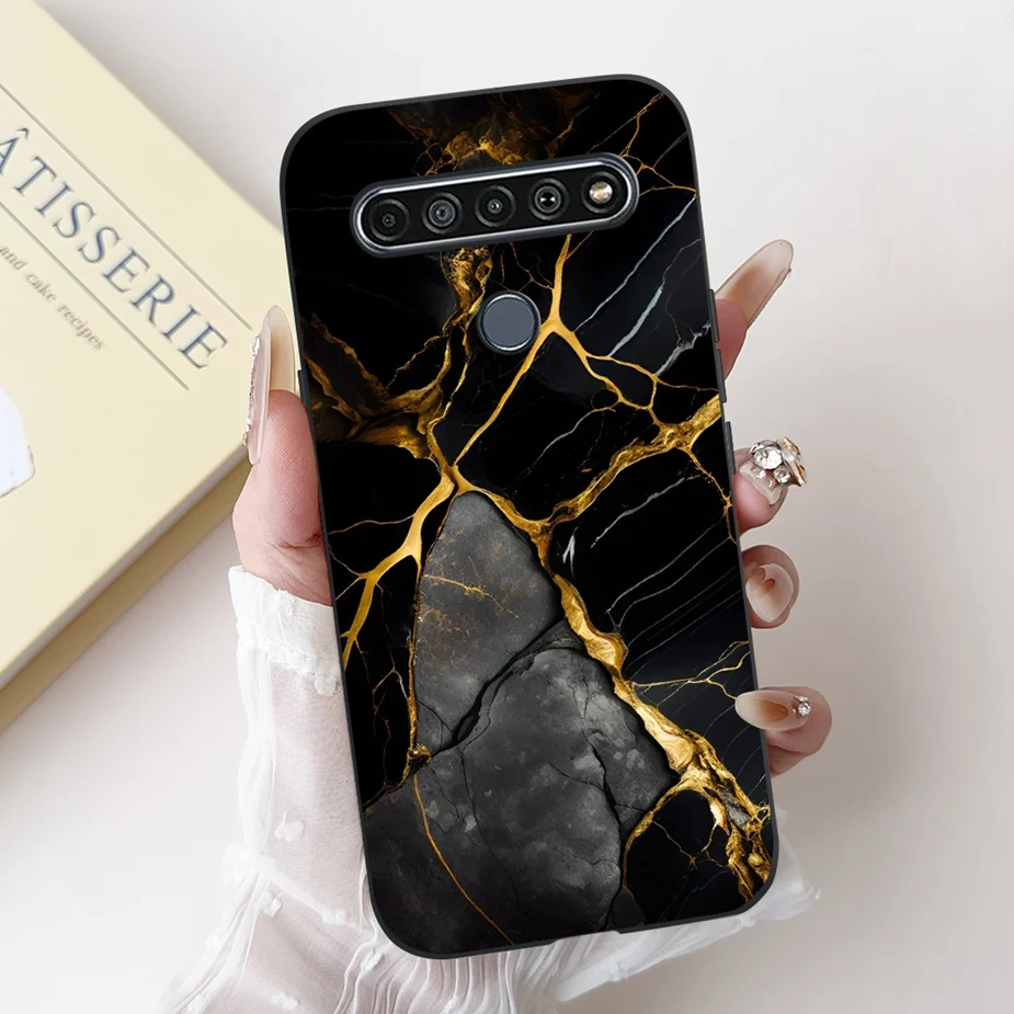 Cute Letters Cartoon Soft TPU Matte Phone Case Cover